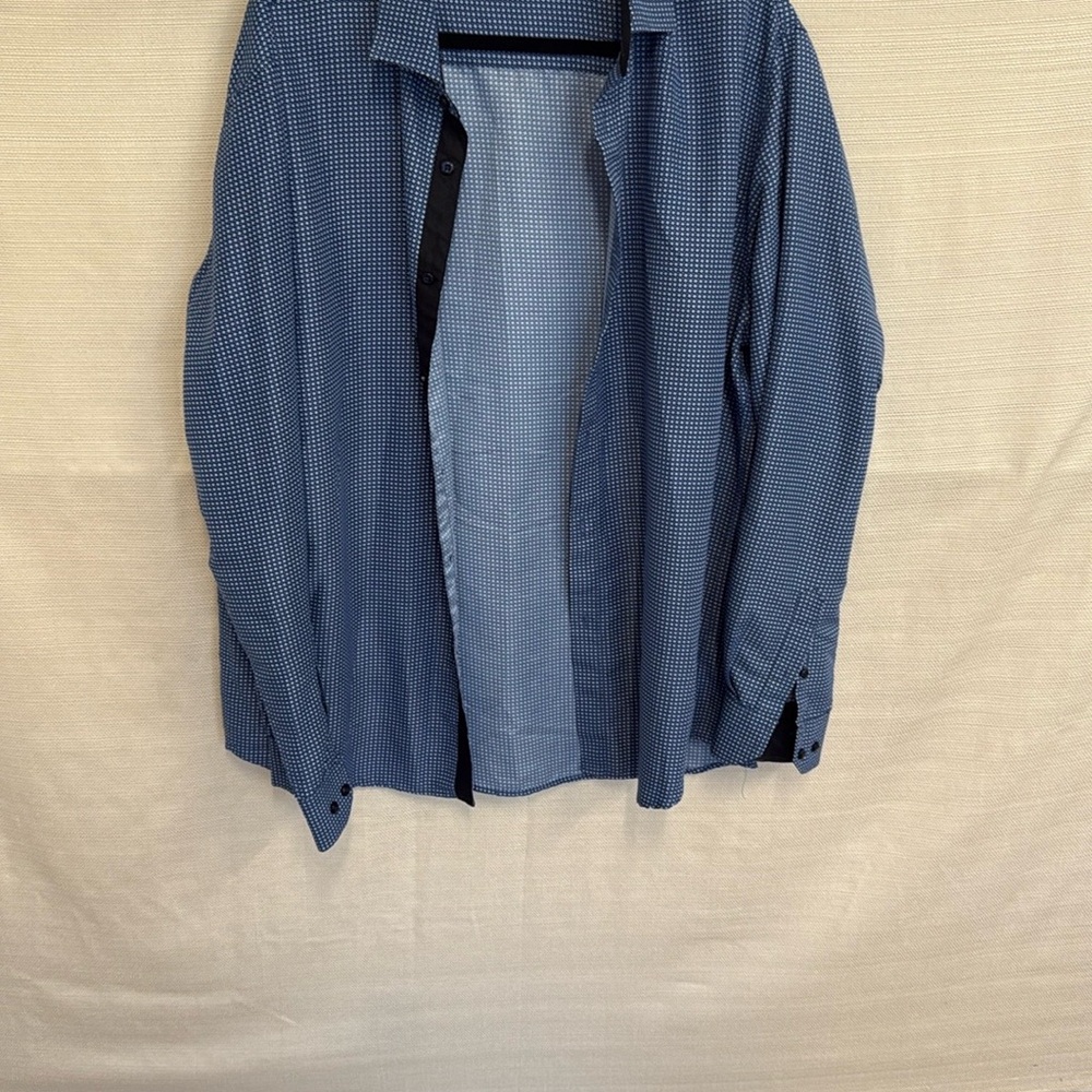 Men's Blue Checkered Jacket